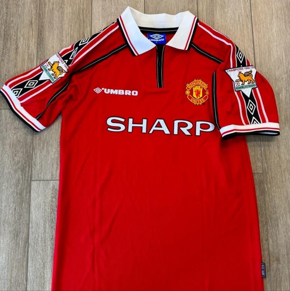 Manchester United Jersey Retro Beckham - Picture 6 of 8
